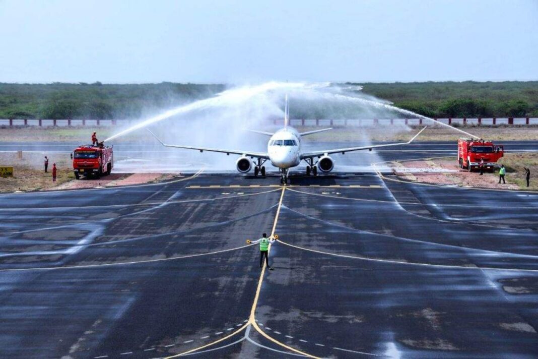 मुंद्रा इंटरनेशनल एयरपोर्ट से कमर्शियल उड़ानों की शुरुआत