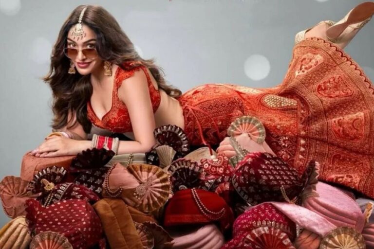 सनग्लासेस पहने दुल्हन के रूप में नजर आईं खुशाली कुमार