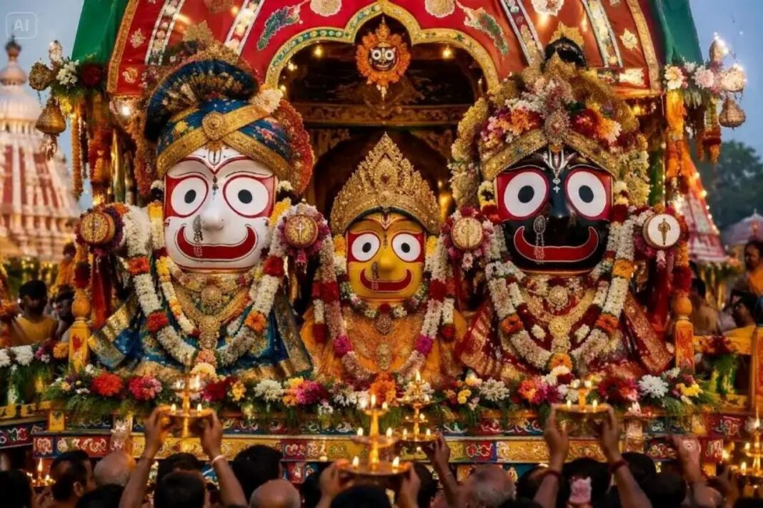 काशी रथयात्रा मेले की तैयारियां तेज, 60 साल पुराने भगवान जगन्नाथ के रथ को दिया जा रहा नया स्वरूप 60 साल पुराने भगवान जगन्नाथ के रथ को दिया जा रहा नया स्वरूप