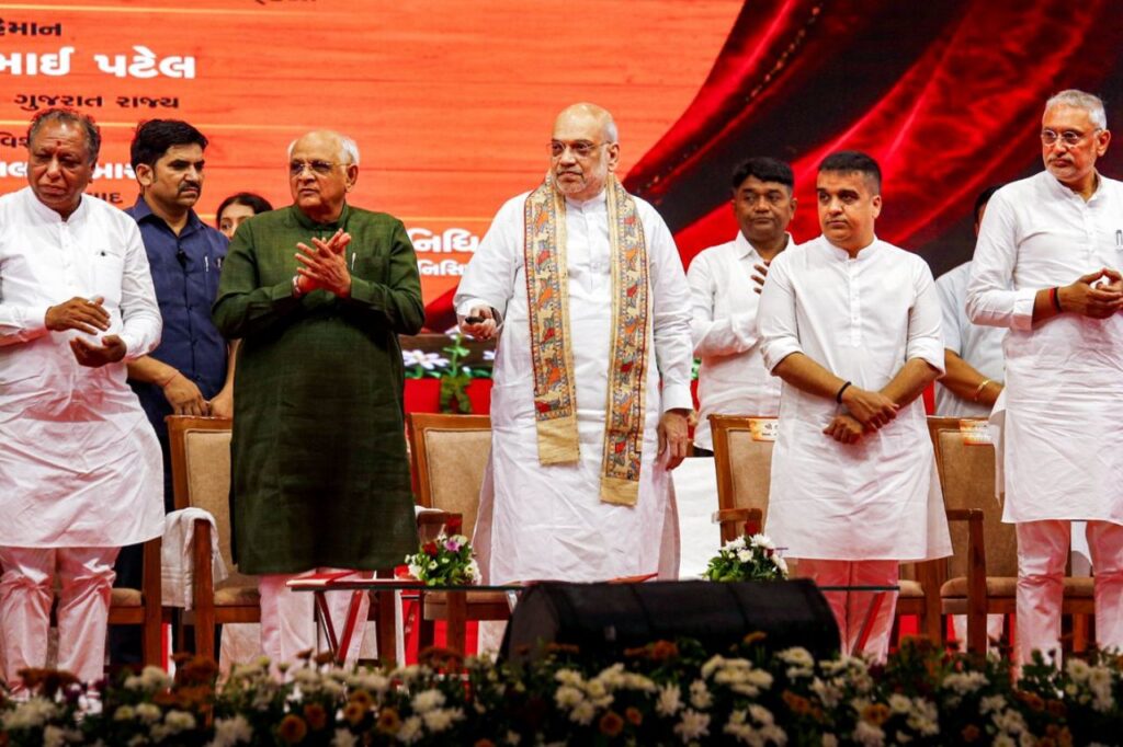 अमित शाह ने किया 405 करोड़ की विकास परियोजनाओं का शुभारंभ