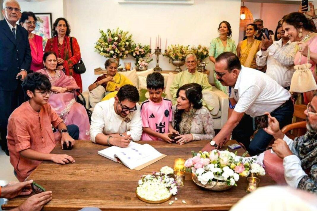 आमिर खान और गौरी स्प्रैट की शादी