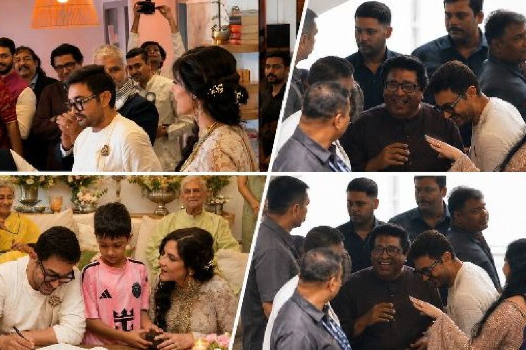 आमिर खान ने गौरी स्प्रैट संग शादी के बाद की नई शुरुआत, सादगी और दोस्ती की मिसाल बना अंदाज आमिर खान ने गौरी स्प्रैट संग शादी के बाद की नई शुरुआत