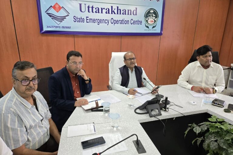 उत्तराखंड में सोमवार से ऑरेंज अलर्ट आपदा प्रबंधन विभाग ने सभी जिलों को किया सतर्क