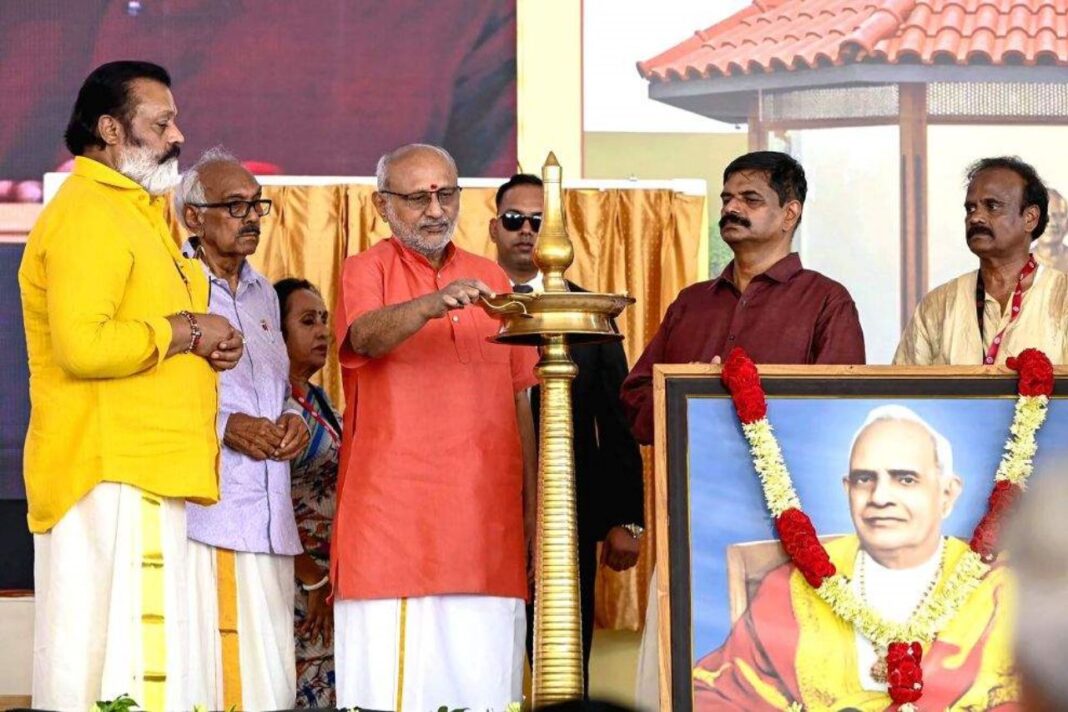 मन्नथु पद्मनाभन की विरासत को समर्पित मन्नम स्मृति मंडपम का उद्घाटन, उपराष्ट्रपति ने सामाजिक योगदान को किया याद मन्नथु पद्मनाभन की विरासत को समर्पित मन्नम स्मृति मंडपम का उद्घाटन