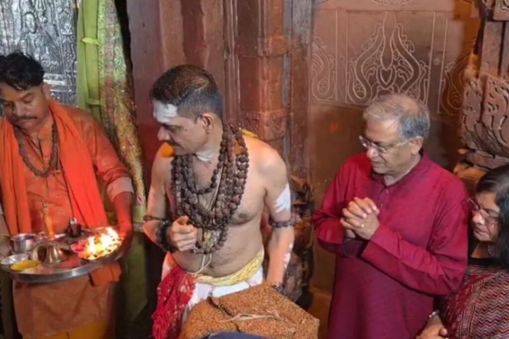 मुख्य निर्वाचन आयुक्त ज्ञानेश कुमार ने ओंकारेश्वर में किए दर्शन