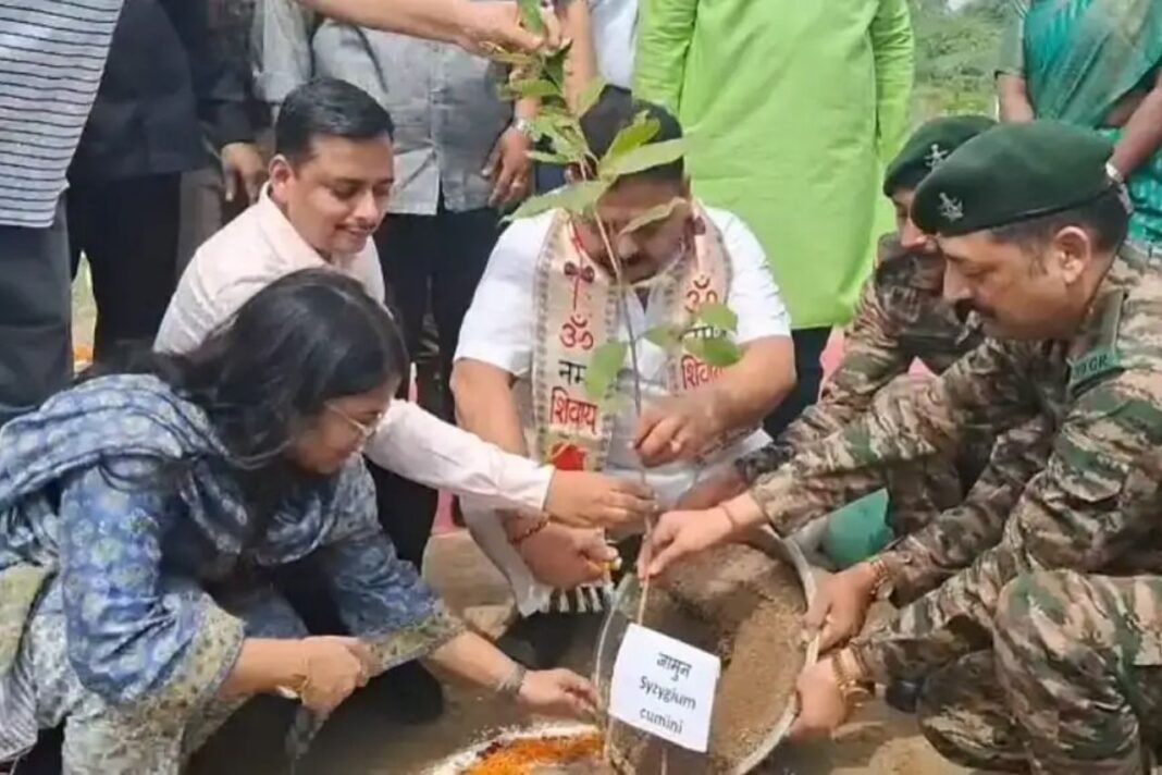 वाराणसी में वृक्षारोपण महाअभियान 20 लाख से अधिक पौधरोपण का दावा