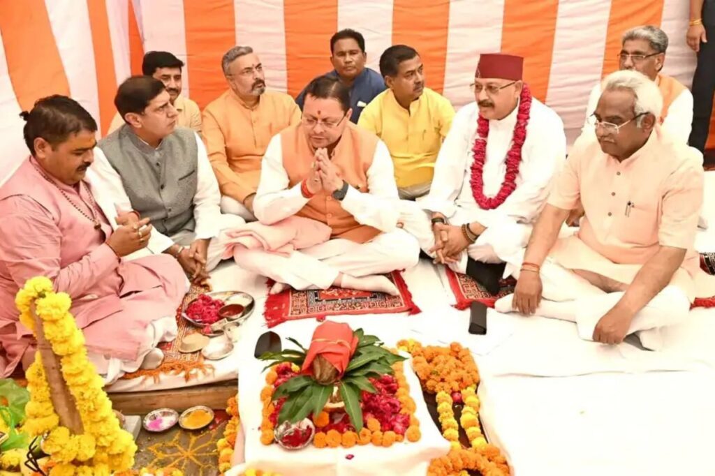 हरिद्वार गंगा कॉरिडोर को मिली नई गति, मुख्यमंत्री धामी ने किया शिलान्यास