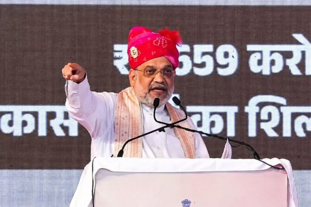 अमित शाह चित्तौड़गढ़ पहुंचे