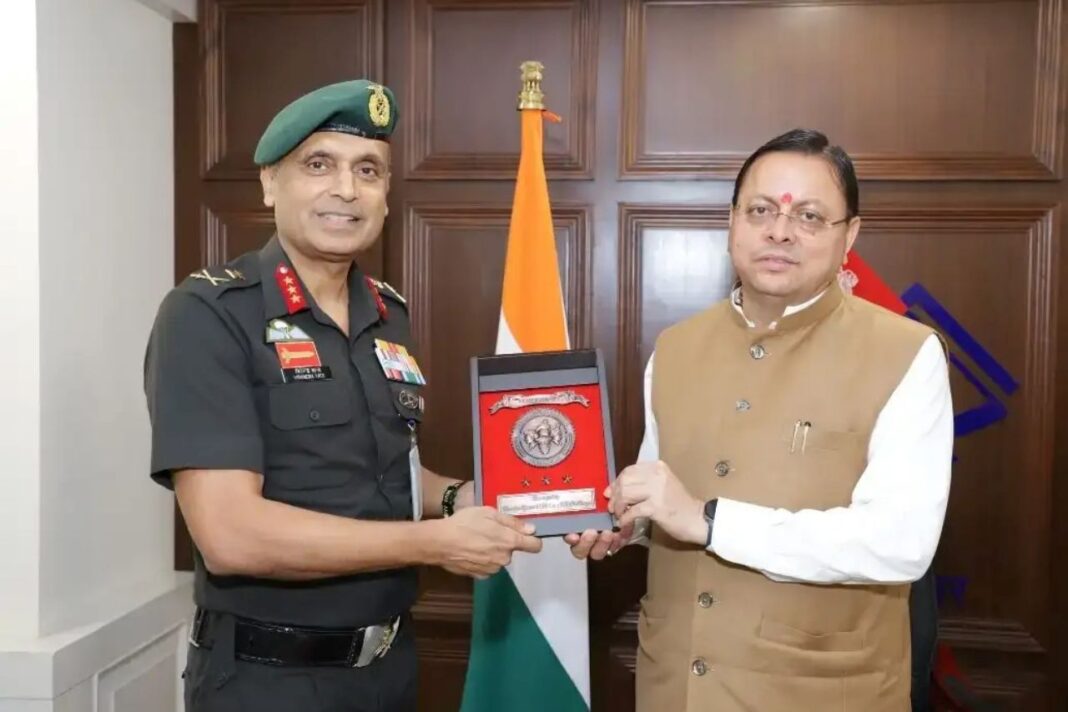 उत्तराखंड एनसीसी विस्तार, मुख्यमंत्री पुष्कर सिंह धामी, एनसीसी महानिदेशक, लेफ्टिनेंट जनरल वीरेन्द्र वत्स, उत्तराखंड समाचार,