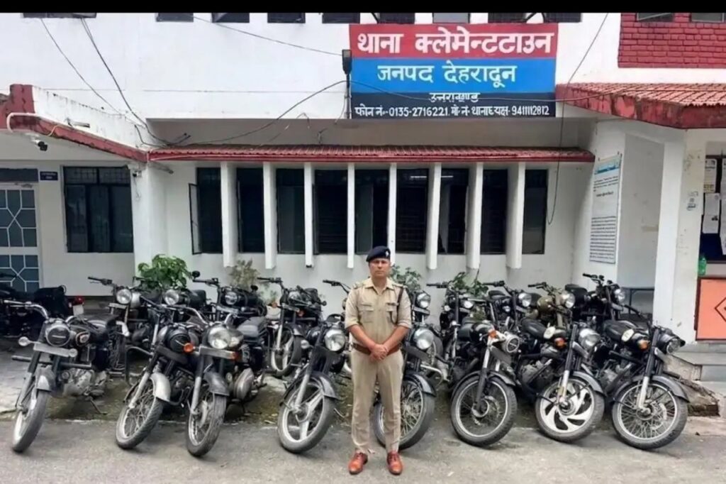 देहरादून में मॉडिफाइड साइलेंसर के खिलाफ अभियान, 21 बुलेट समेत 24 वाहन सीज