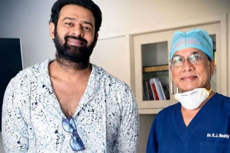 प्रभास की तबीयत को लेकर फैंस चिंतित, डॉक्टर संग तस्वीर वायरल