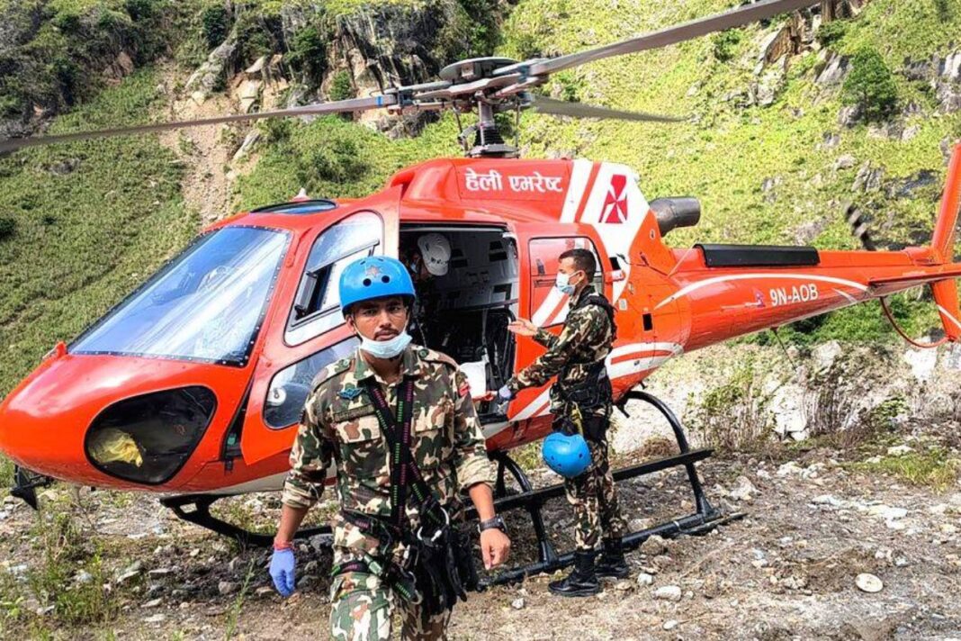 रसुवा बाढ़ बचाव अभियान तेज, सुरंगों में फंसे 600 लोगों की तलाश