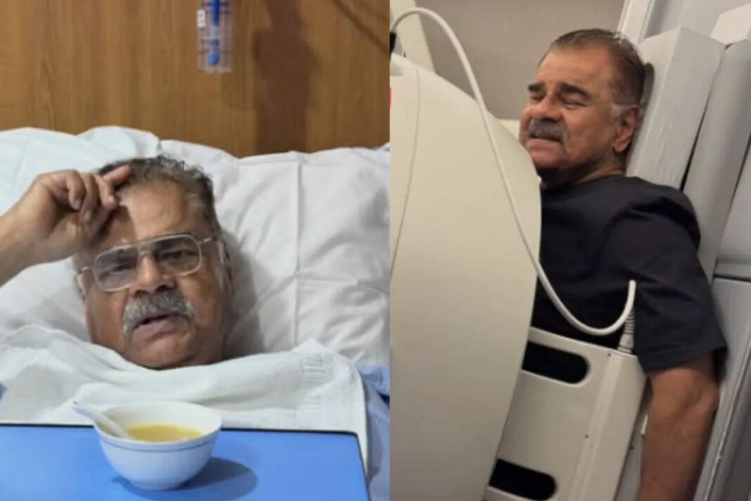 शरत सक्सेना की 76 साल की उम्र में स्पाइन सर्जरी, 6 घंटे के ऑपरेशन के बाद दिखे जोश में शरत सक्सेना की 76 साल की उम्र में स्पाइन सर्जरी, 6 घंटे बाद दिखे जोश में